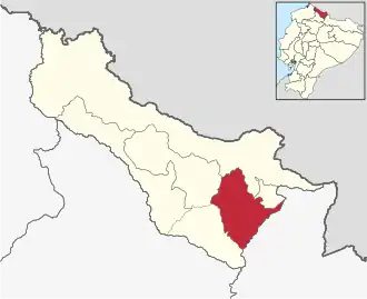 Localisation de Canton de Montúfar