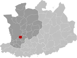 Localisation de Mortsel