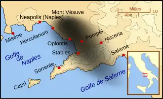 Image illustrative de l’article Éruption du Vésuve en 79