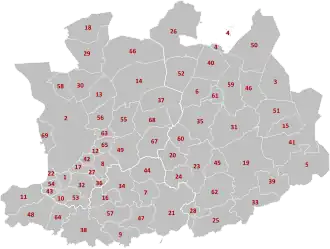 Localisation de Province d'Anvers