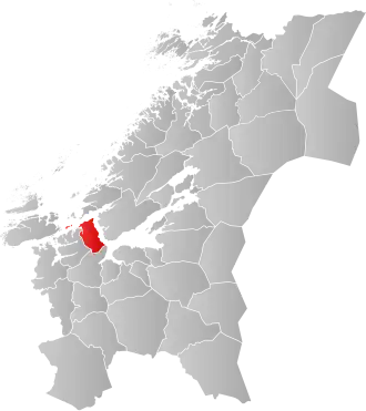 Localisation de Agdenes