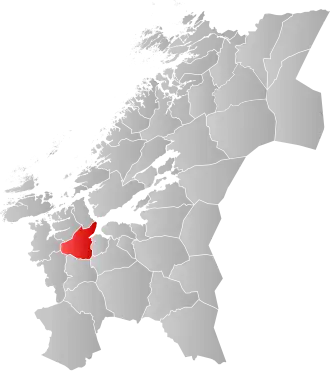 Localisation de Orkdal
