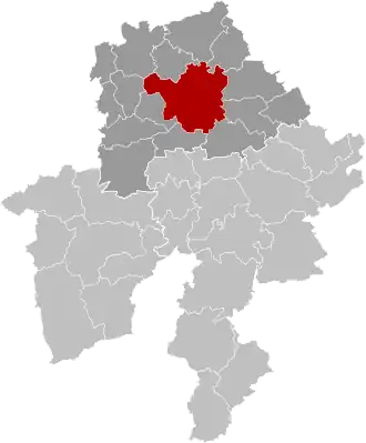 Localisation de Namur