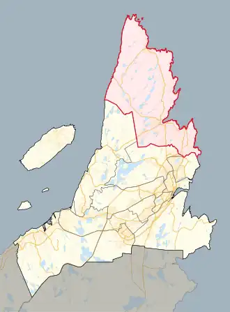 Carte de la circonscription