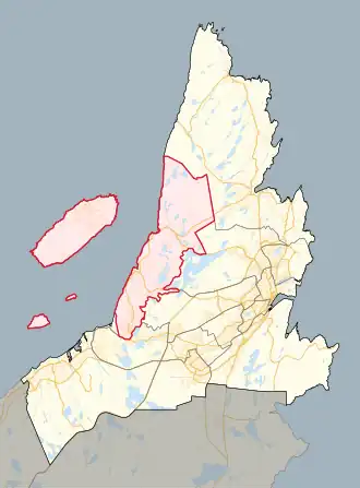 Carte de la circonscription