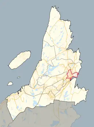 Carte de la circonscription