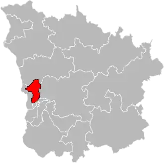 Canton de Varennes-Vauzelles