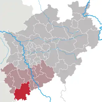 Localisation de Arrondissement d'Euskirchen