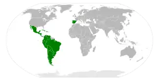 Carte de l'organisation