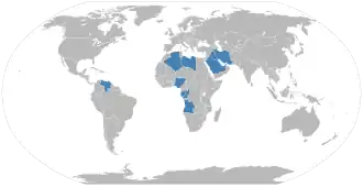Carte de l'organisation