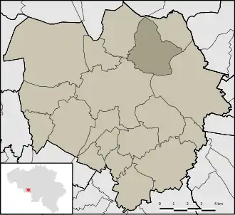 Localisation de Obourg