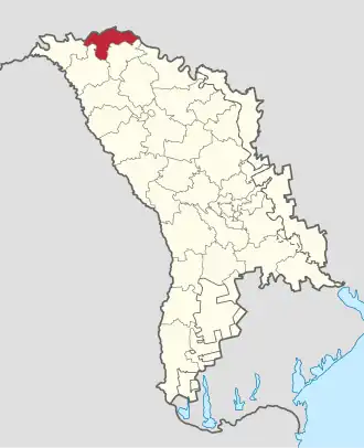 Localisation de Ocnița