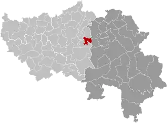 Localisation de Olne