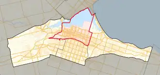 Carte de la circonscription