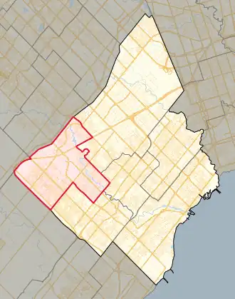 Carte de la circonscription