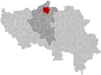 Localisation de Oupeye