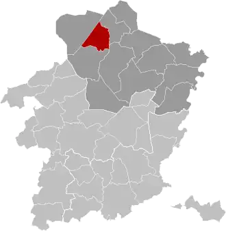 Localisation de Overpelt