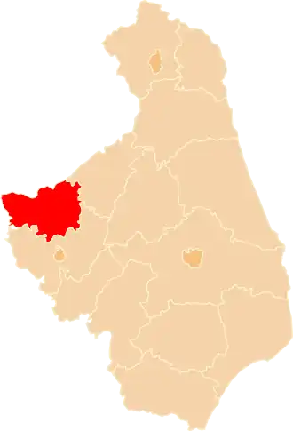 Localisation de District de Kolno