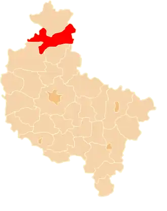 Localisation de Powiat de Piła