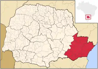 Mésorégion métropolitaine de Curitiba