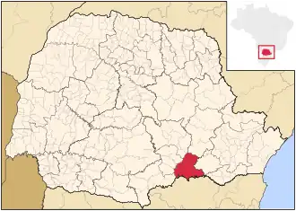 Microrégion de São Mateus do Sul