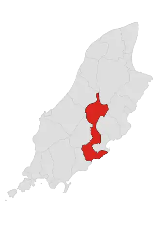 Localisation de Braddan