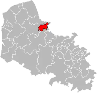 Canton de Longuenesse