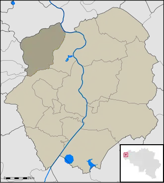 Localisation de Pervyse