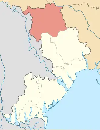 Localisation de Raïon de Podilsk