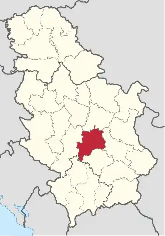 Localisation de Rasina