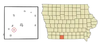Localisation de Delphos