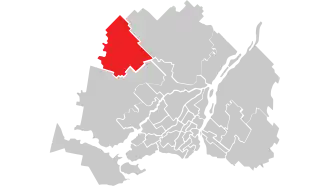 Carte de la circonscription