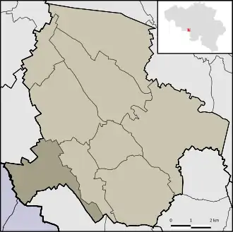 Localisation de Rouveroy