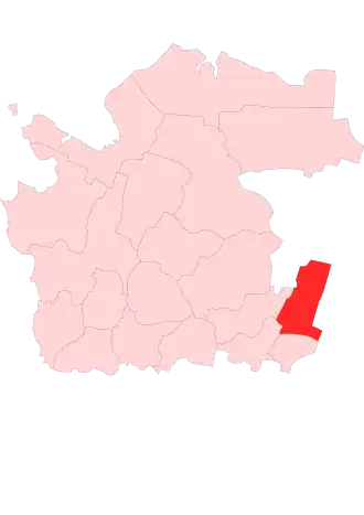 Localisation de Raïon de Lena