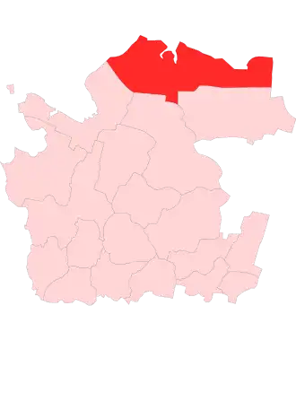 Localisation de Raïon de Mezen