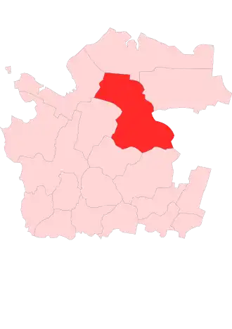 Localisation de Raïon de Pinega