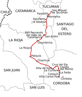 Image illustrative de l’article Route nationale 38 (Argentine)