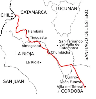 Image illustrative de l’article Route nationale 60 (Argentine)