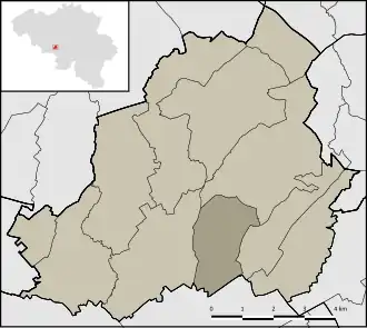 Localisation de Saint-Vaast