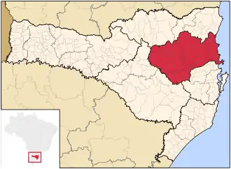 Vallée du rio Itajaí