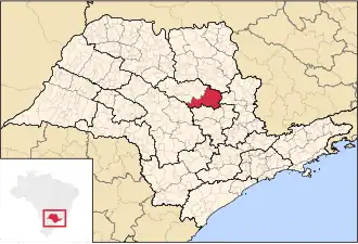 Microrégion de São Carlos