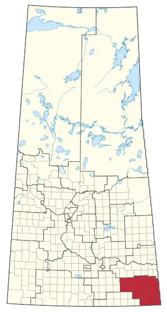 Carte de la circonscription