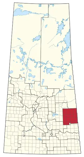 Carte de la circonscription