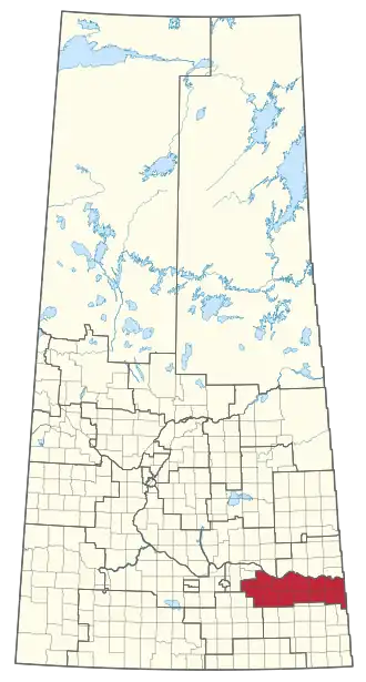 Carte de la circonscription