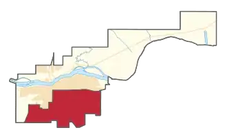 Carte de la circonscription