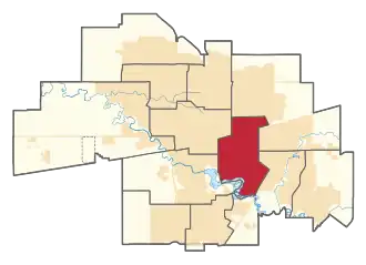 Carte de la circonscription