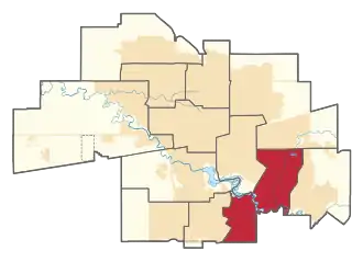Carte de la circonscription