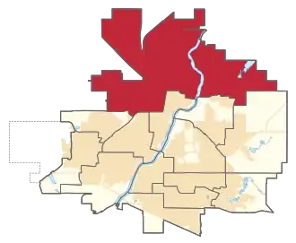 Carte de la circonscription