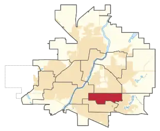 Carte de la circonscription