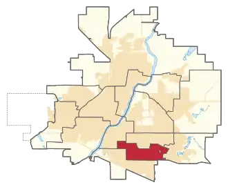 Carte de la circonscription